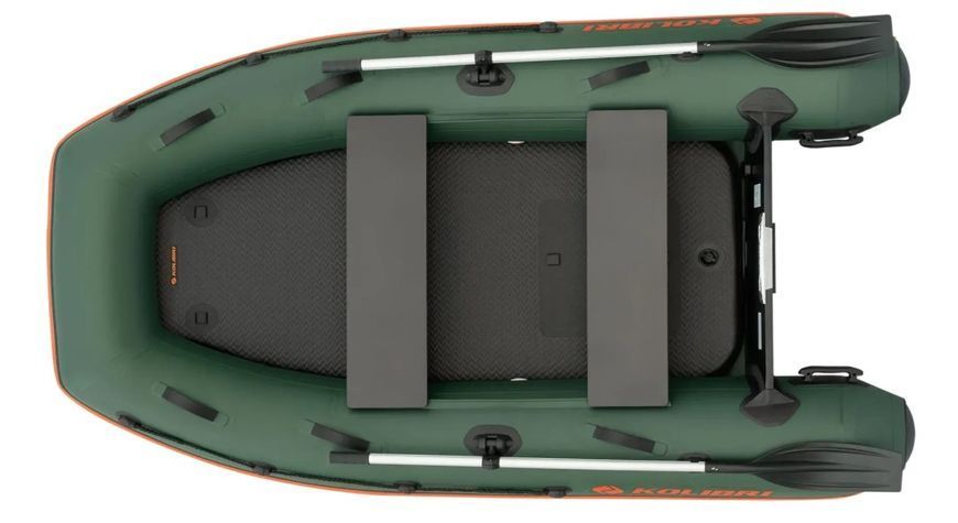 Двомісний надувний моторний човен Kolibri КМ-270XL, Air Deck KM-270XL фото