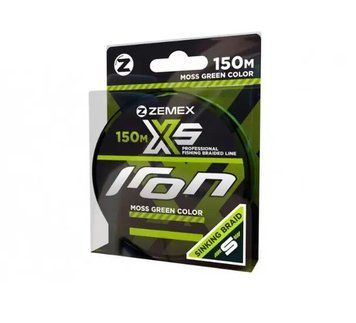 Шнур плетений  Zemex IRON X5 150m  0.28mm moss green 14.16 кг Zemex IRON 0.28 фото