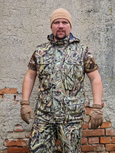 Чоловічий костюм алова очерет 3 в 1 Алова камыш светлый 3в1 фото