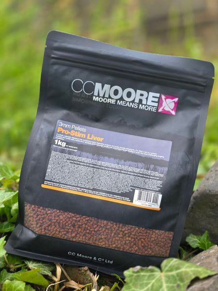 Пеллетс CC Moore Pro-Stim Liver Pellets 3mm 1kg 90893 фото