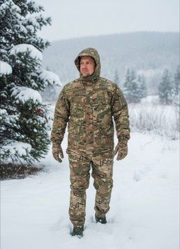 Зимовий костюм "Горка" мультикам ріп-стоп Костюм Горка Зима рип-сто фото
