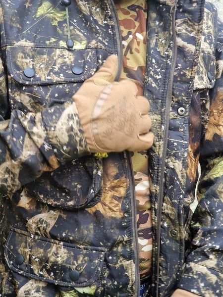 Чоловічий демісезонний костюм на Soft shell на флісі 3 в 1 Клен темный 3 в 1 фото