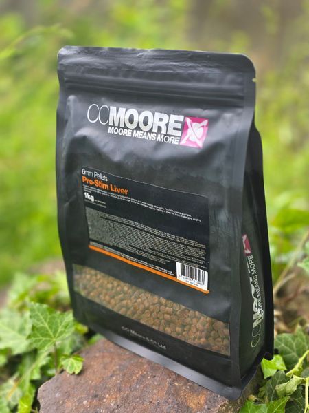 Пеллетс CC Moore Pro-Stim Liver Pellets 6mm 1kg 90900 фото