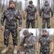 Чоловічий демісезонний костюм на Soft shell на флісі 3 в 1 Клен темный 3 в 1 фото 2