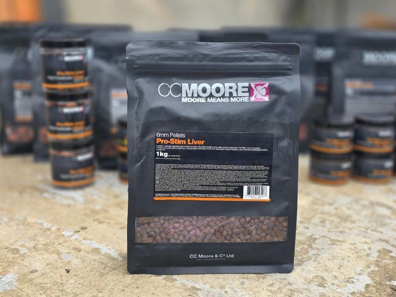 Пеллетс CC Moore Pro-Stim Liver Pellets 6mm 1kg 90900 фото