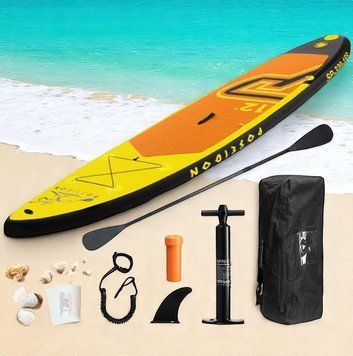 Sup board Poseidon SP 365 15 (2 слоя ПВХ) 365 х 76 х 15см, нагрузка 170кг SP &ndash; 365-15 фото
