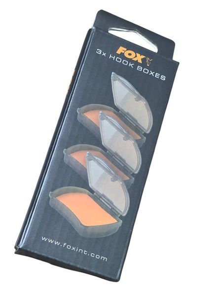 Набір коробочок для гачків Fox EDGES hook boxes CBX094 фото