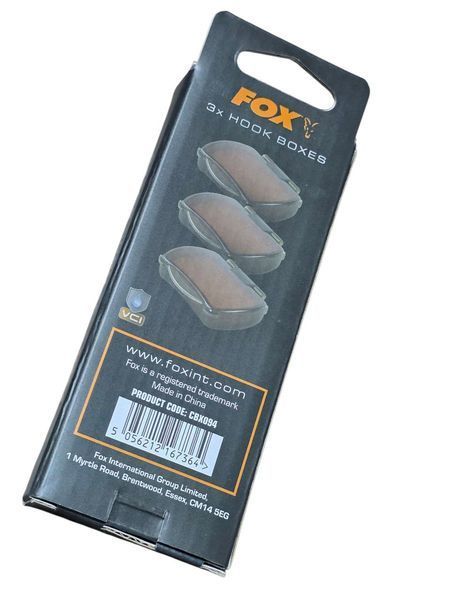 Набір коробочок для гачків Fox EDGES hook boxes CBX094 фото