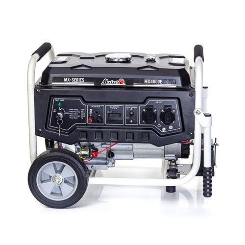 Генератор бензиновый Matari MX4000E, с нержавеющей гофрой для отвода выхлопных газов MX4000E фото