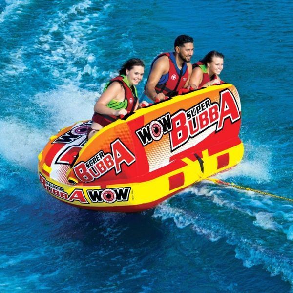 Тримісний буксирувальний балон WOW SUPER Bubba HI-VIS WOW Bubba 3P фото