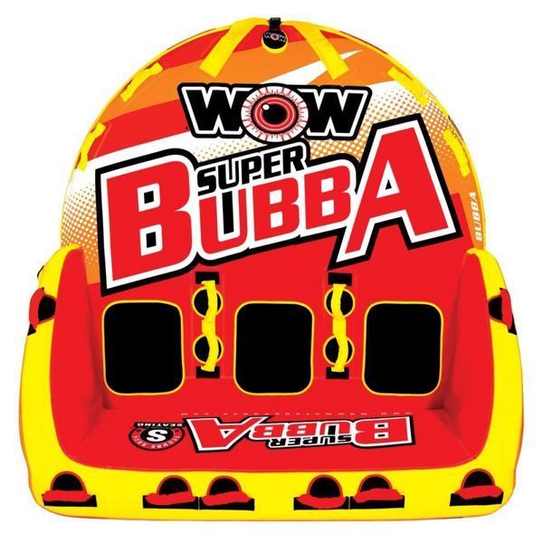 Тримісний буксирувальний балон WOW SUPER Bubba HI-VIS WOW Bubba 3P фото