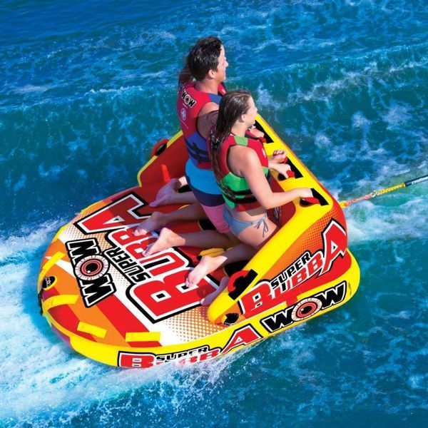 Тримісний буксирувальний балон WOW SUPER Bubba HI-VIS WOW Bubba 3P фото
