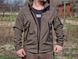 Куртка демисезонная, водонепроницаемая Soft Shell (софт шелл), 52-54р. Куртка Soft Shell хаки фото 4