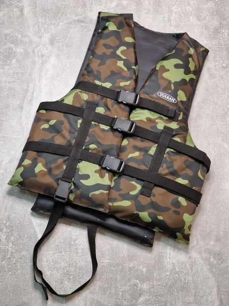 Універсальний рятувальний жилет VULKAN UNIVERSAL (40-100кг) Camo Ukraine фото