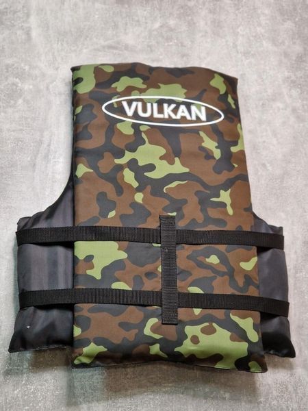 Універсальний рятувальний жилет VULKAN UNIVERSAL (40-100кг) Camo Ukraine фото