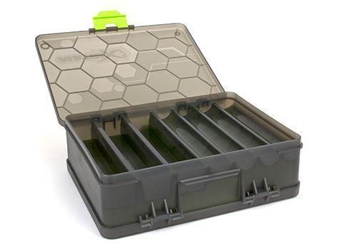 Двостороння коробка для оснасток Matrix double sided feeder & tackle box GBX001 фото