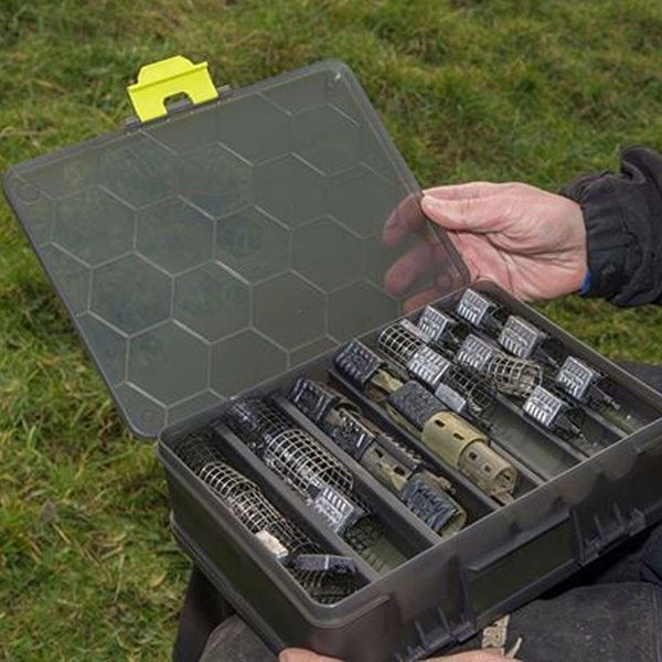 Двостороння коробка для оснасток Matrix double sided feeder & tackle box GBX001 фото