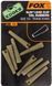 Конусы для безопасных клипс FOX Edges Size 10 Slik lead clip tail rubber trans khaki