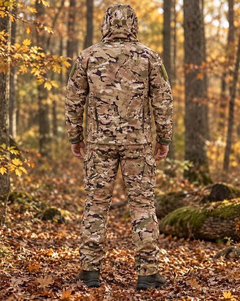 Костюм Soft Shell на флисе мультикам (демисезонный водонепроницаемый костюм) M, XXL Soft Shell Han Wild мульт фото