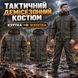 Демісезонний костюм-трансформер на Soft shell на флісі 3 в 1 Soft shell хаки 3 в 1 фото 1