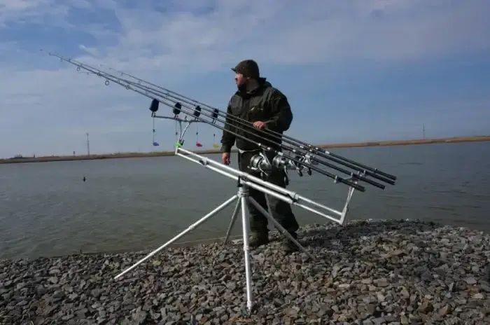 Род-под Meccanica Vadese Nick Evolution 4 Rods, на 4 вудилища з телескопічними ніжками MV.0500.00/P фото