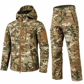 Всесезонный костюм Soft shell multicam Костюм Soft Shell мультик фото