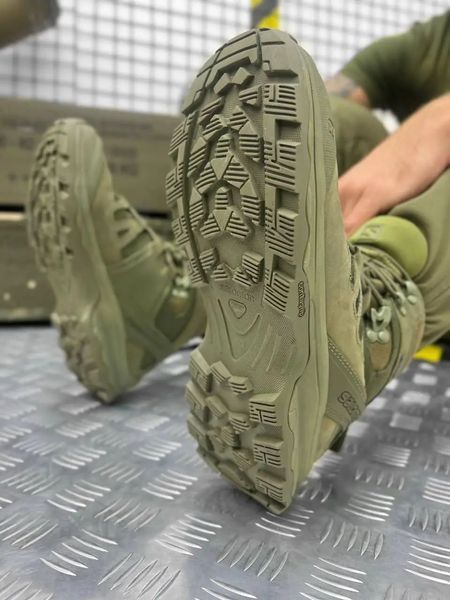 Тактичні черевики Salomon Quest 4D GTX Forces 2, всесезонні черевики, хакі Salomon Quest 4D хаки фото