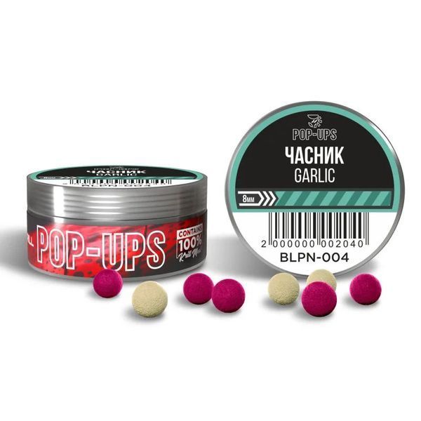 Поп апы Interkrill POP-UP 8mm Чеснок/Garlic, 15г BLPN-004 фото