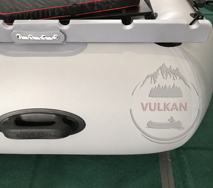 Підставка в човен для 4-6 вудилищ VULKAN, човнове кріплення для вудилищ, човнова підставка для вудилищ (Коричневий, сірий) Подставка VULKAN фото