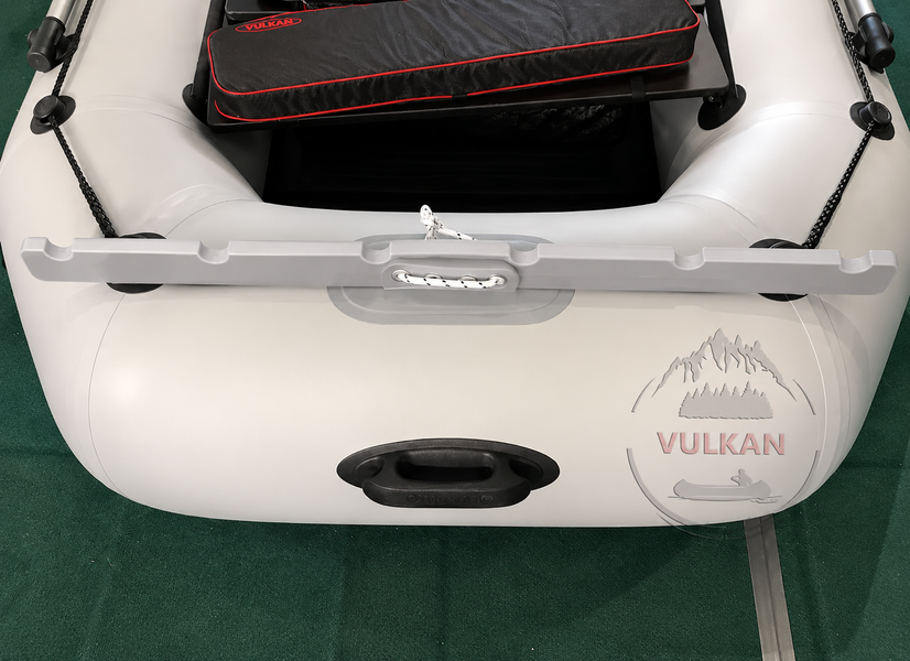 Підставка в човен для 4-6 вудилищ VULKAN, човнове кріплення для вудилищ, човнова підставка для вудилищ (Коричневий, сірий) Подставка VULKAN фото