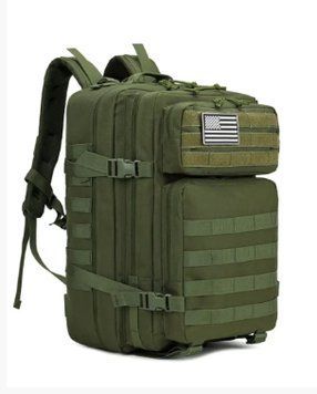 Рюкзак тактичний ЗСУ 50л (матеріал Cordura) RT-1512 хаки фото