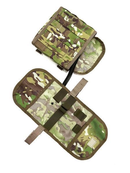 Подсумок медицинский IFAK, CORDURA 1000D, тактическая аптечка подвесная, военная АТО, армейская Мультикам К-005.3 фото