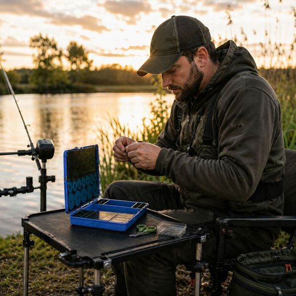 Коробка для фідерних аксесуарів Carp Zoom FC Universal Feeder Box CZ9803 з магнітними замками та відсіками для повідців CZ9803 фото