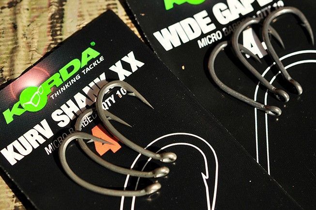 Гачок Korda Kurv Shank Hook XX (10шт) KKSXX8 фото