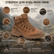 Тактичні чоловічі черевики Gore-Tex, посилені з нубуку Salomon Quest 4D койот фото 9