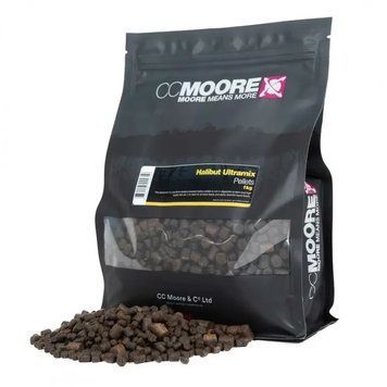 Стик-микс CC Moore Halibut Ultramix 1kg, микс палтусового пеллетса CCMoore 4-6-8 мм 94300 фото