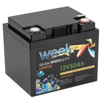 Аккумулятор Weekender LiFePO4 12.8V 50Ah &mdash; 3000 циклов, 640Wh FT1250 фото