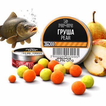 Поп апы Interkrill POP-UP 10mm Груша/Pear, 15г BLPN-009 фото
