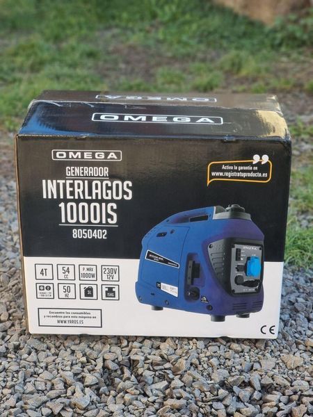 Інверторний генератор Omega Interlagos 1000IS 1000W, компактний, тихий генератор для електроприладів Omega 1000IS фото