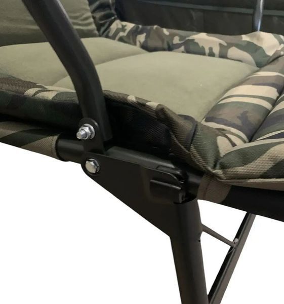 Рыболовное кресло с подлокотниками CZ Full Comfort Boilie Armchair Camou/Fleece, до 150 CZ3541 фото