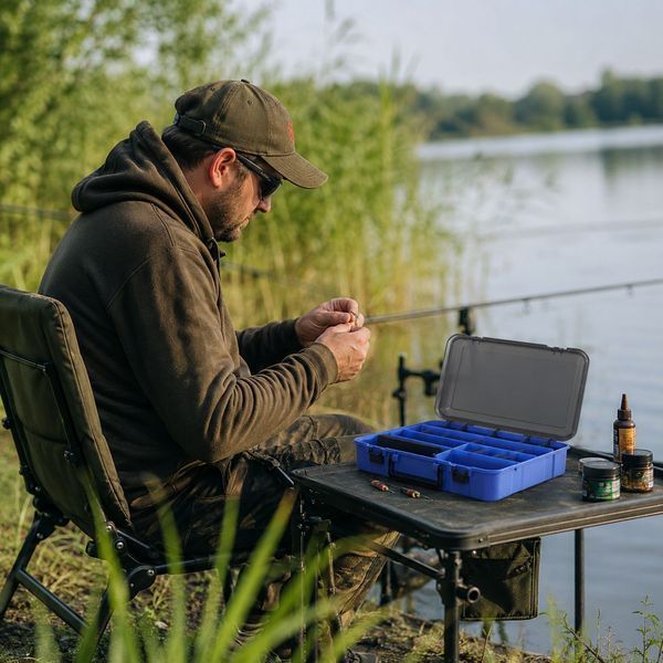 Рибальська коробка для снастей Carp Zoom Tackle Box 39&times;27&times;8 см (980 г), органайзер для приманок та аксесуарів CZ2056 фото