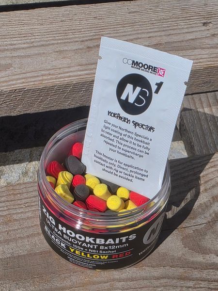 Микс разноцветных попапов для Зиг-Риг CC Moore NS1 Zig Hookbait 8x12mm 100 шт 91255 фото