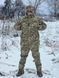 Зимний армейский костюм горка пиксель Горка на флисе ММ14 фото 4