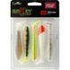 Силіконова приманка Fox Rage Spikey mixed colours 9 см (ультрафіолетовий) NSL833 фото 1
