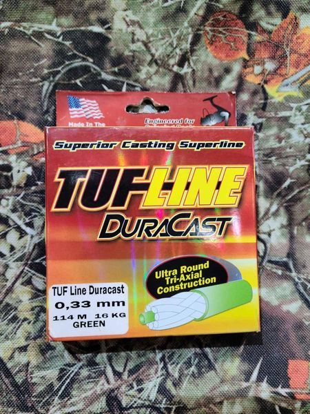 Плетёный шнур Tuf-Line DuraCast 114м зелёный Tuf-Line DuraCast Green фото
