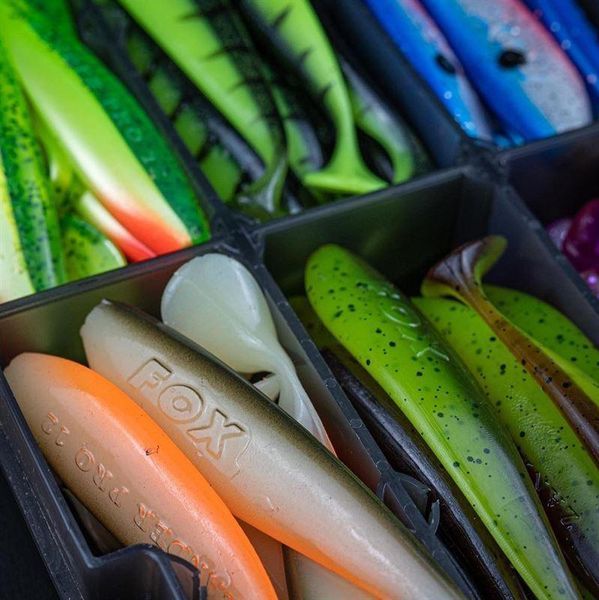 Силіконова приманка FOX Zander Pro Ultra UV 7.5 cm/3" UV GREEN PUMPKIN NZS112 фото