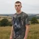 Футболка чоловіча з принтом кабана 3D, літня повсякденна футболка Футболка кабан зеленая фото 6