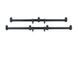 Пара буз-баров Fox Buzzer Bar Extra wide 4 rod set, фиренный буз бар на 4 удилища (2 шт у комплекте) CRP021 фото 1