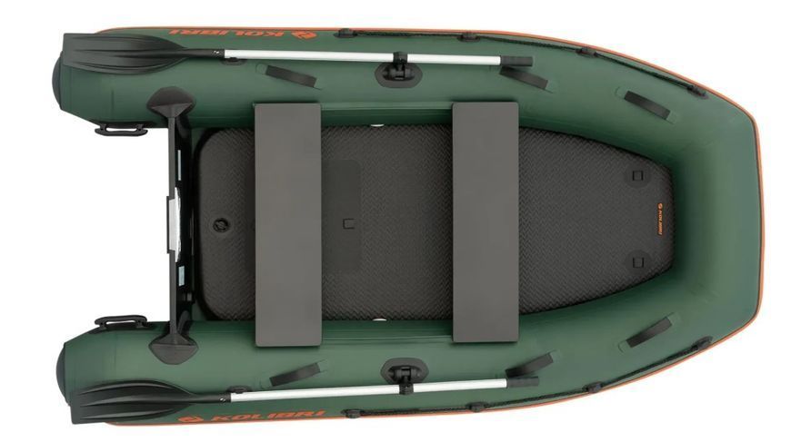Двомісний надувний моторний човен Kolibri КМ-330XL, Air Deck КМ-330XL фото