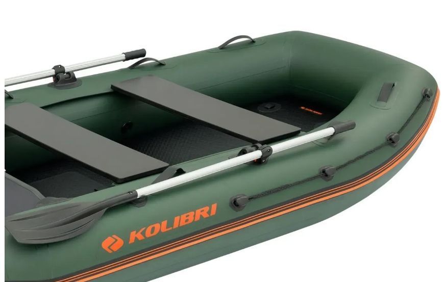 Двомісний надувний моторний човен Kolibri КМ-330XL, Air Deck КМ-330XL фото
